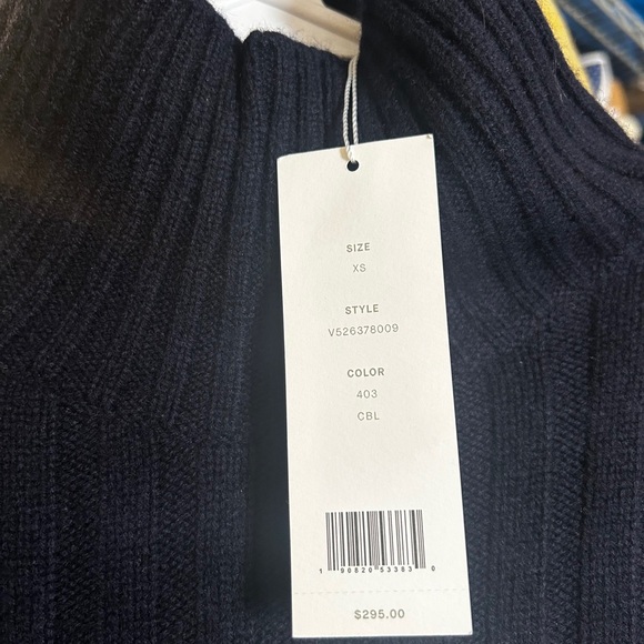 Vince Phoebe Philo Wool Cashmere Turtleneck Gillet Vest Black - Picture 7 of 13